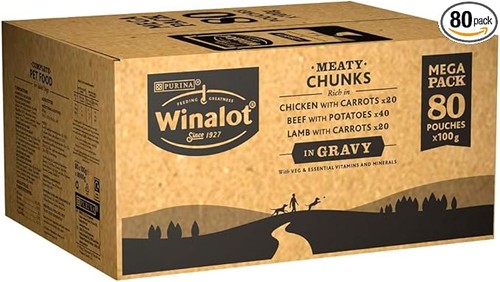 Winalot meaty chunks - chunks, mixed