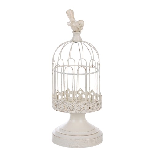 Decorative birdcage candle - decorative,