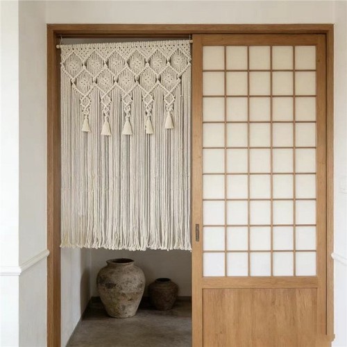 Woven tapestry curtain cotton - woven,