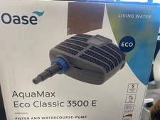 OASE AquaMax Eco Classic 3500 E Pond Filter Pump - Black