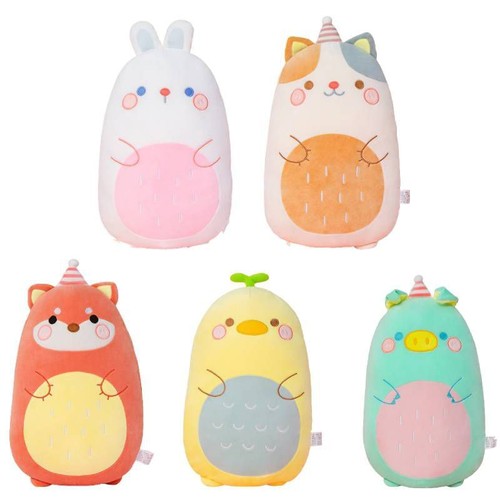 Stuffed doll pillow cat yellow - doll,