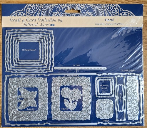 Tattered lace floral craft - floral,