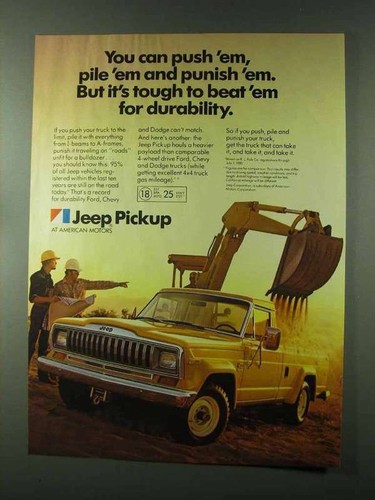 1981 jeep pickup push em - 1981,