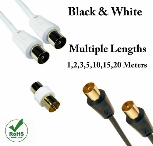 20m gold rf coaxial - -,