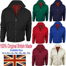 HARRINGTON JACKET MENS CLASSIC RETRO SCOOTER 1970'S VINTAGE BOMBER MOD COAT TOP