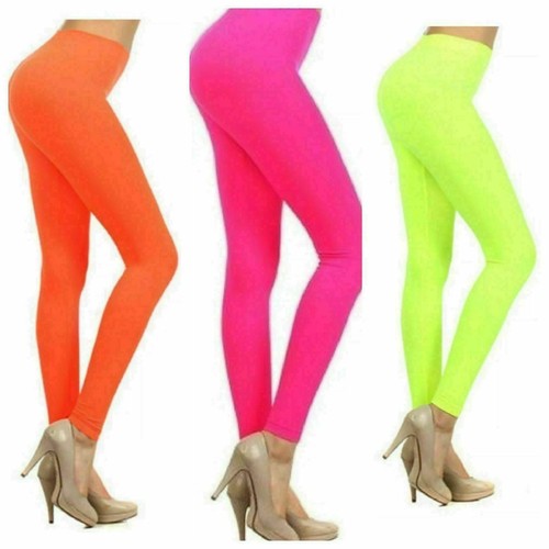 Ladies legging bright neon - ladies,