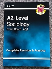 AQA A2-Level Sociology Complete Revision Practice CGP Books