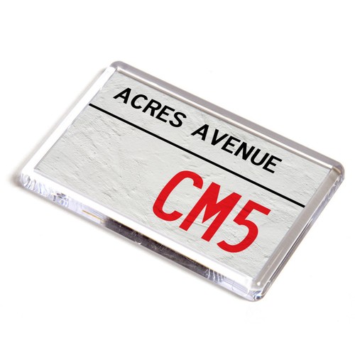 Fridge magnet acres avenue - fridge,
