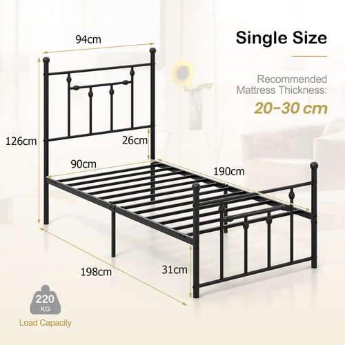 Metal slats supported platform - metal,