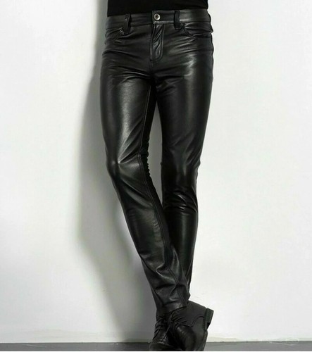 Mens black leather - mens,