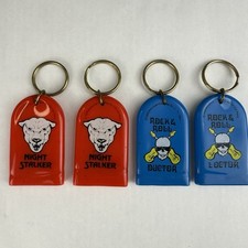 Lot 4 1988 KeyChain Rock &