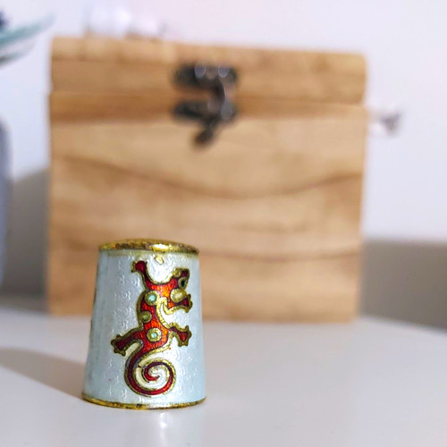 Cloisonné enamel sewing - cloisonné,