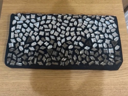 Next black sparkly embellished - black,