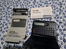 Vintage Casio DC-200 Data-Cal