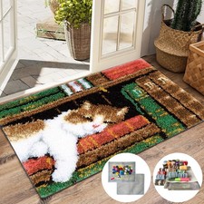 DIY Sleep Cat Latch Hook Kit