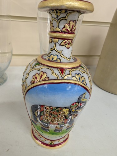 Genuine marble hand painted - genuine,