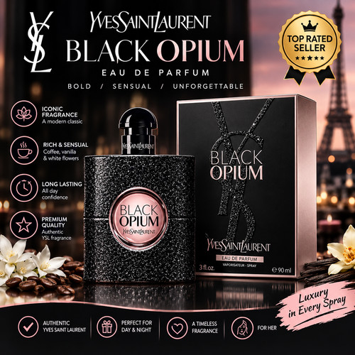 Black opium ysl - opium, spray,