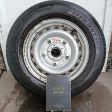 TRANSIT CUSTOM STEEL WHEEL 15" COMPLETE WITH GOODYEAR TYRE SINGLE BK21-1007-AA 