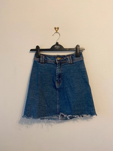 Denim skirt