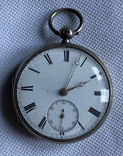 Sterling silver fusee - sterling, pocket