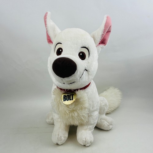 Disney bolt plush - bolt, white