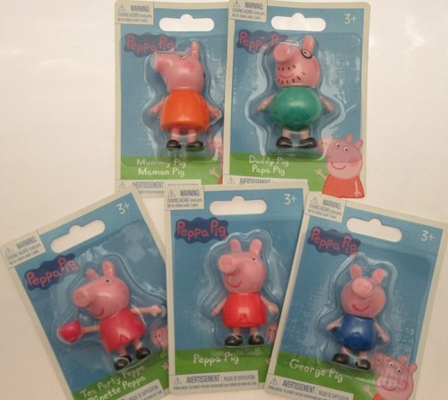 Peppa pig figurines - pig,