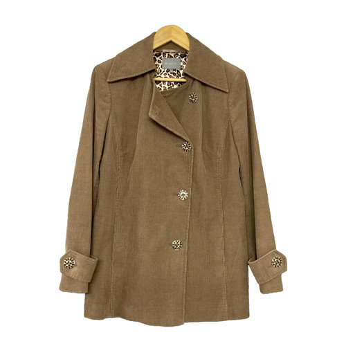 Per una jumbo cord jacket - una,