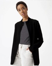 Jigsaw Pique Knit Zip Detail