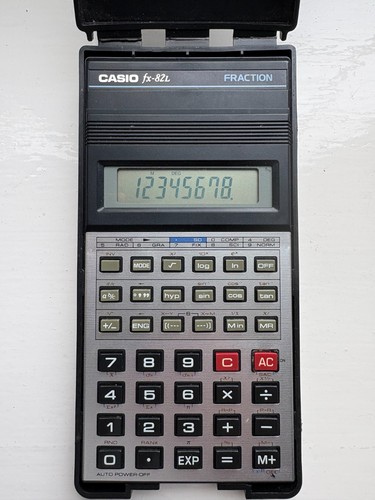 Casio 82l fraction - casio,