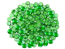 Glass Pebbles Beads Button