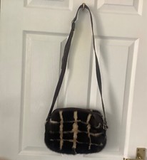 REAL MINK FUR SHOULDER BAG