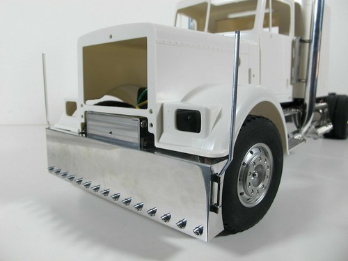 Aluminum front bumper - front, cross