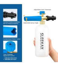Sleekax Snow Foam Lance for Karcher K Series K2 K3 K4 K5 K6 K7 Pressure Washer -