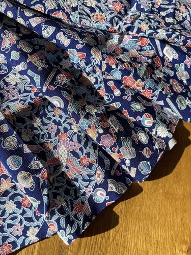 Vintage japanese kimono fabric - vintage,
