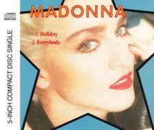 Madonna - Holiday / Everybody (CD, Single, RP)