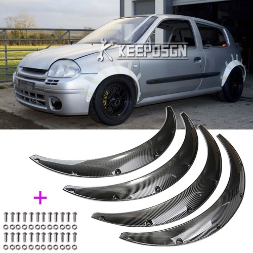 Carbon look fender - 35",