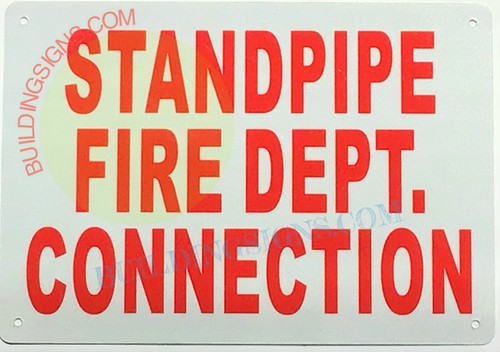 Standpipe fire dept connection - standpipe,