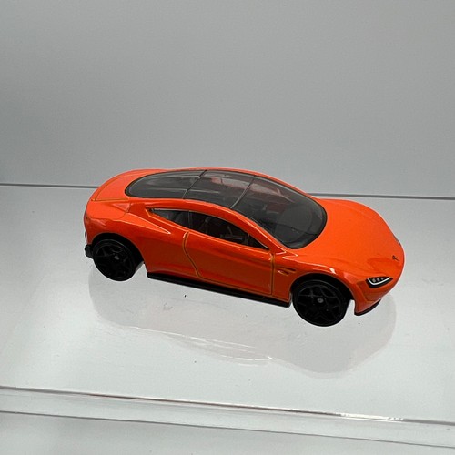 Hot wheels tesla roadster 64 - roadster, 1:64