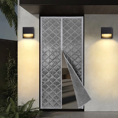 Insulated door curtain - door, thermal