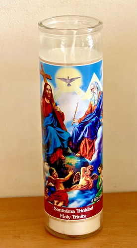 Religious candle holy trinity - holy,