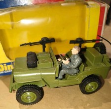 Dinky 612 'COMMANDO JEEP' Original Box - Nice Example see pics.
