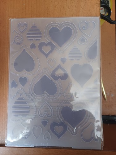 Heart embossing folders - heart,