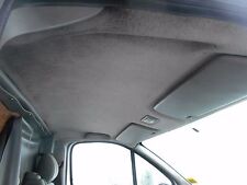 headlining roof  vivaro renault trafic minibus camper vauxhall van grey 