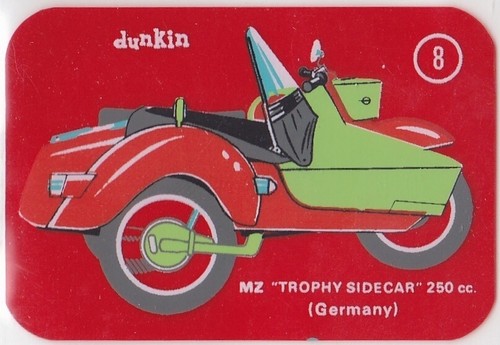 Vintage trophy sidecar - vintage, mz
