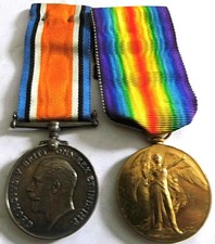 BWM & VICTORY MEDALS PTE