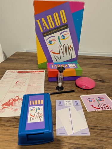 Taboo the game of - taboo,