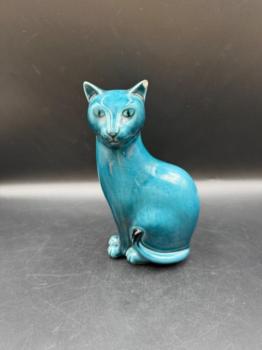 Vintage poole pottery cat - pottery,