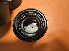 Leica 50 mm Summicron, v5, Used, M Fit, E39, Original pouch