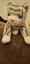  GREY TABBY plush  KITTY CAT