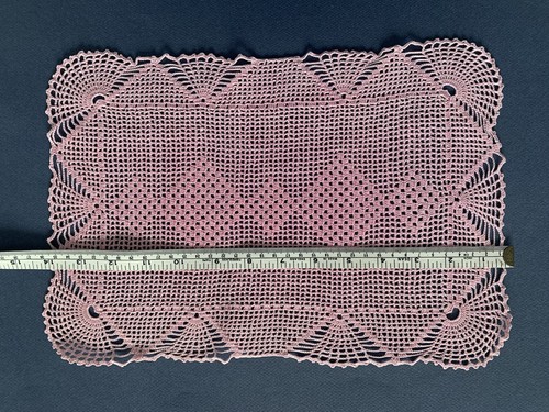 Vintage rose pink rectangular - pink,